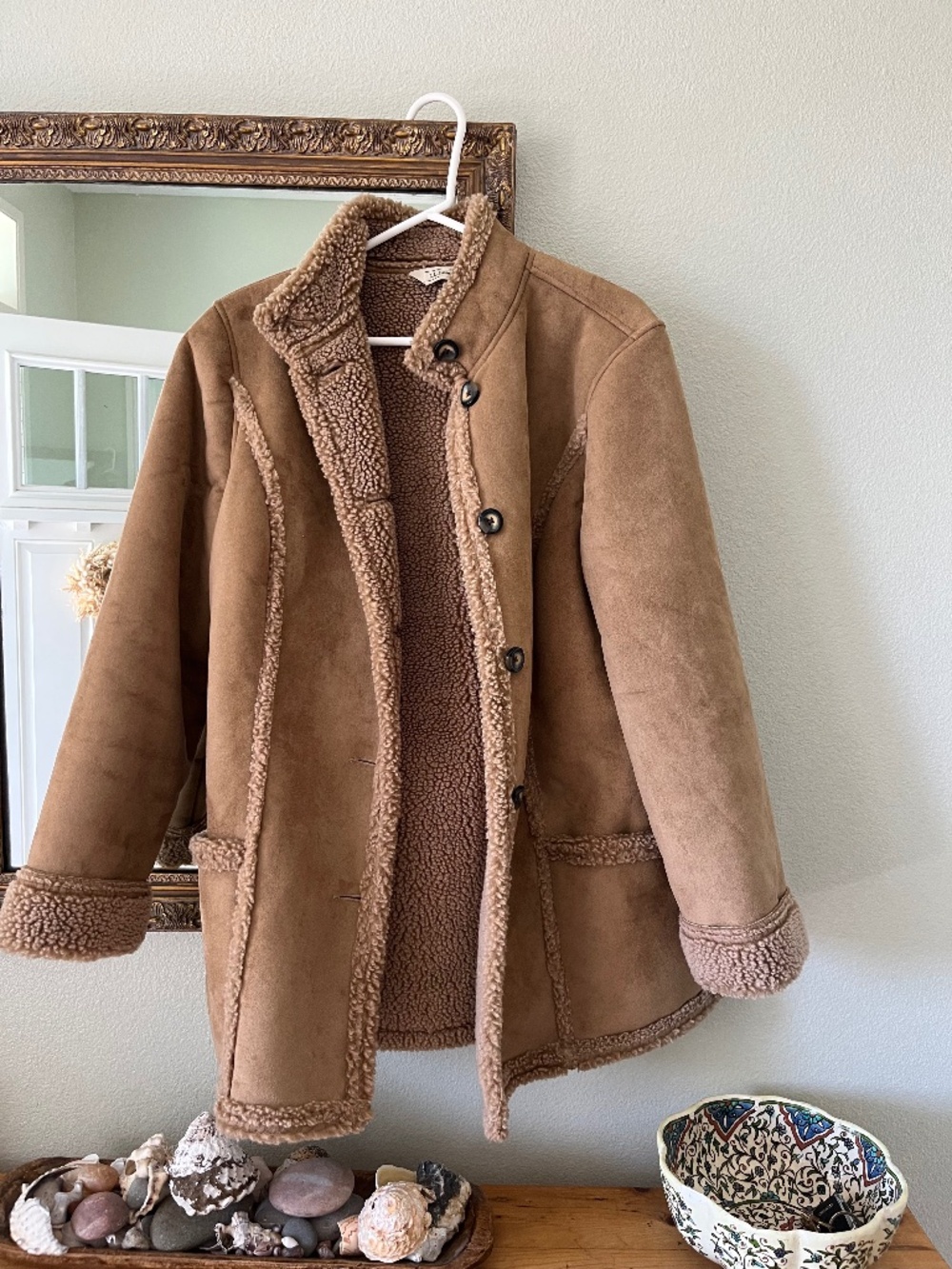 Vintage LLBean Sherpa Coat